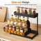 3 Pack Multi-Purpose Under Sink Organizers and Storage (Black)